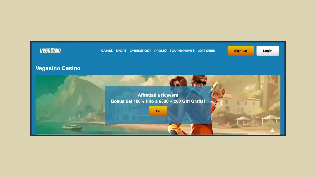 Conoscere Vegasino e decidere di registrarsi Conoscere Vegasino e decidere di registrarsi